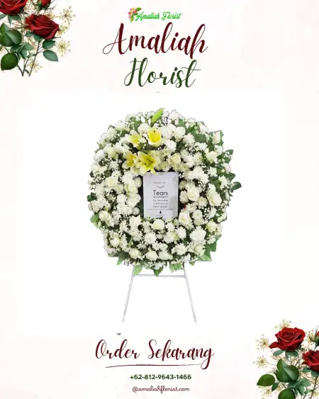 Krans Bunga Duka Semarapura Kelod Kangin